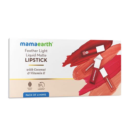 Feather Light Liquid Matte Lipstick Pack Of 4 Minis