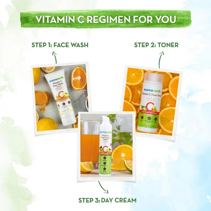 Mamaearth Vitamin C Face Wash with Vitamin C and Turmeric for Skin Illumination