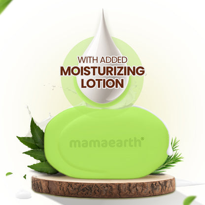 Neem Moisturizing Lotion Soap Pack Of 4 (125 G X 4)