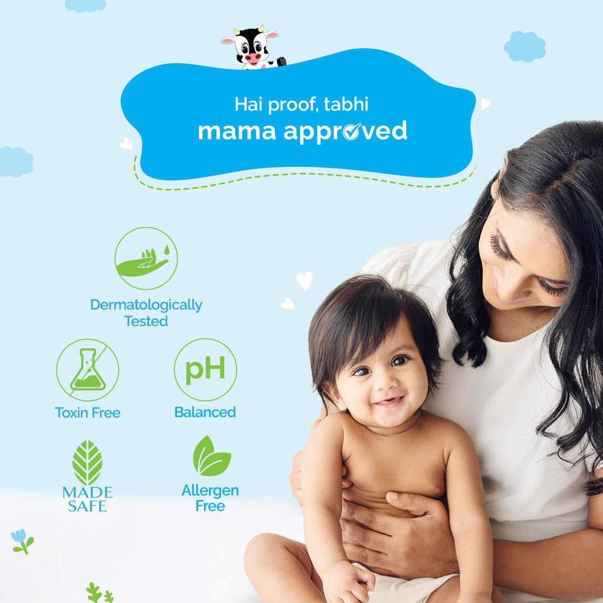 Mamaearth Baby MilkySoft Head To Toe Wash