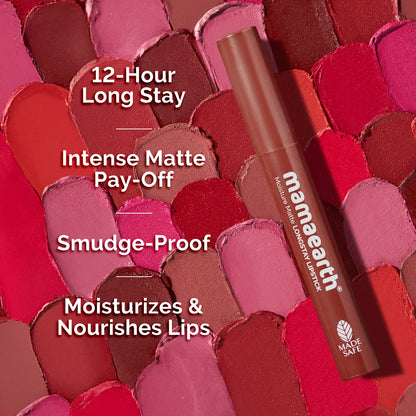 Moisture Matte Longstay Lipstick -14 Peach Nude