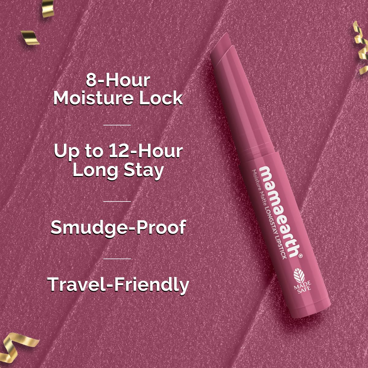 Moisture Matte Longstay Lipstick Pack Of 3 Minis - Nude Perfection (0.7 Gm Each)