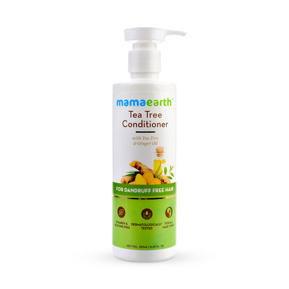 Tea Tree Conditioner With Tea Tree & Ginger Oil For Dandruff Free Hair