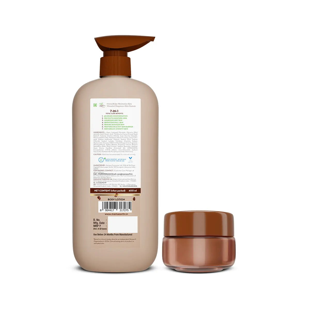 Cocoa Body Lotion & Lip Balm Combo