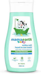 Mamaearth Baby MilkySoft Head To Toe Wash