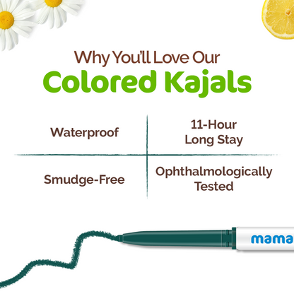 Green kajal pencil