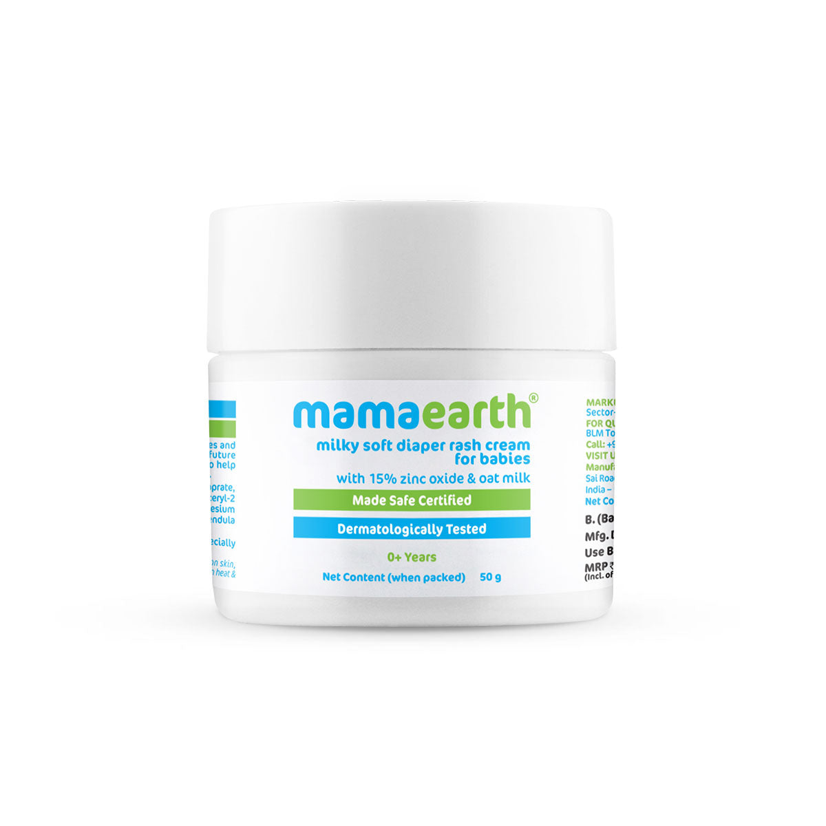 Milky Soft Diaper Rash Cream For Babies