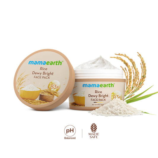 Rice Dewy Bright Face Pack