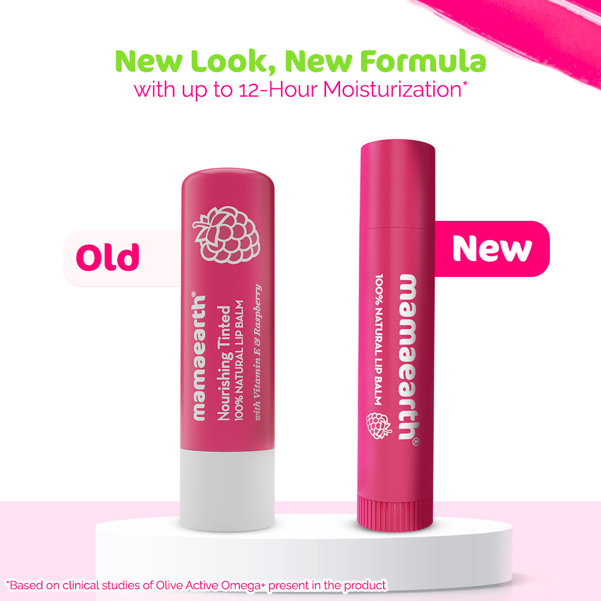 Mamaearth Nourishing Tinted 100% Natural Lip Balm with Vitamin E