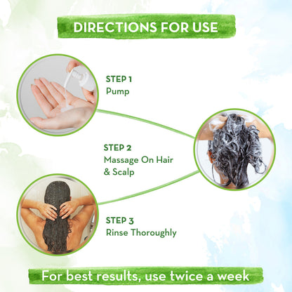 Mamaearth bhringraj shampoo how to use