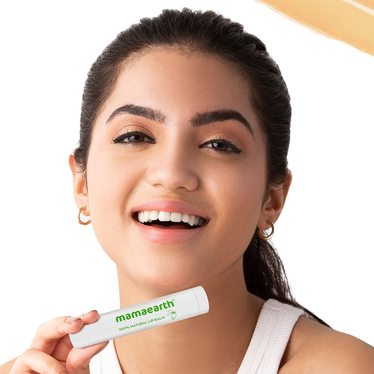 Mamaearth Nourishing Tinted 100% Natural Lip Balm with Vitamin E