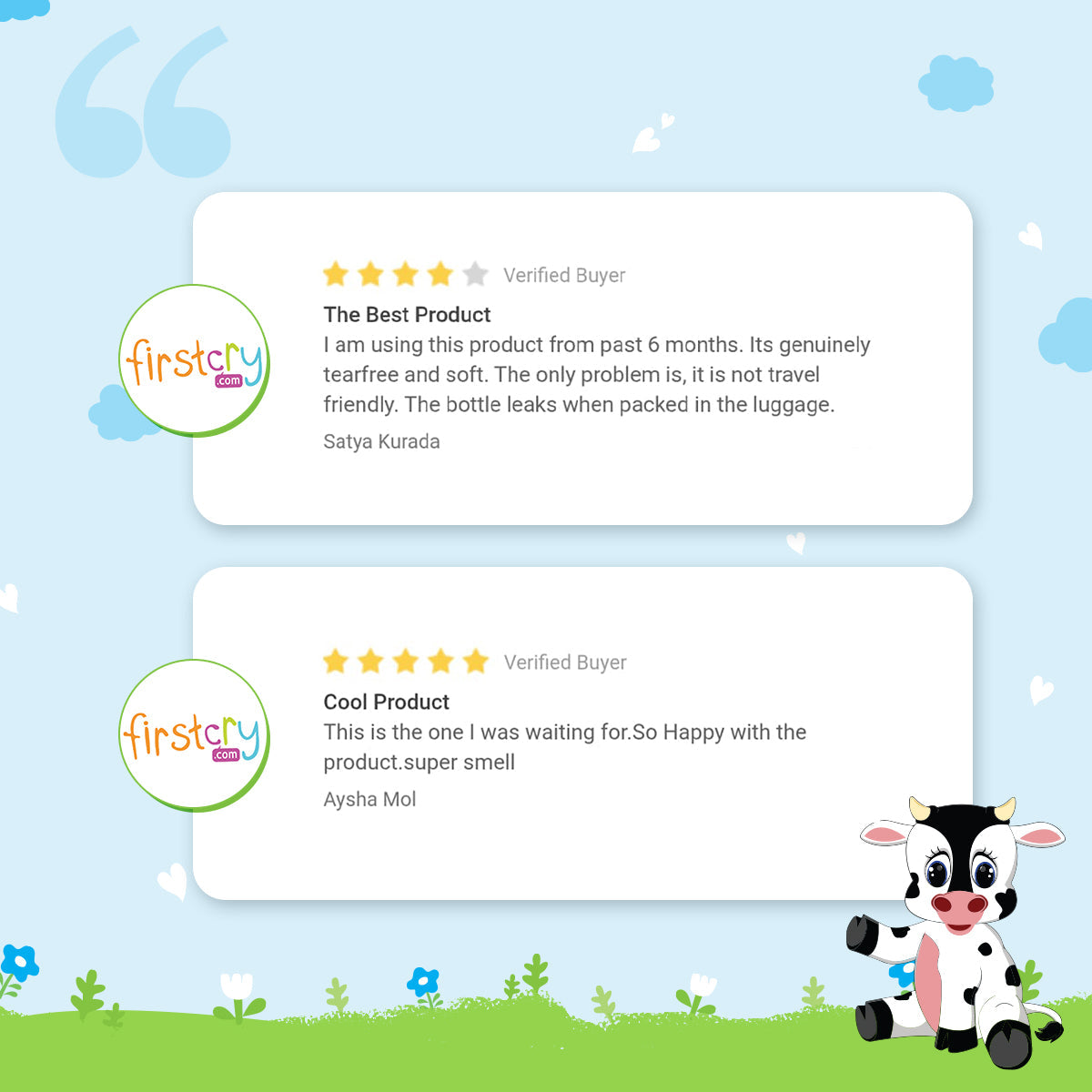 Mamaearth Baby MilkySoft Head To Toe Wash