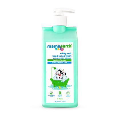 Mamaearth Baby MilkySoft Head To Toe Wash
