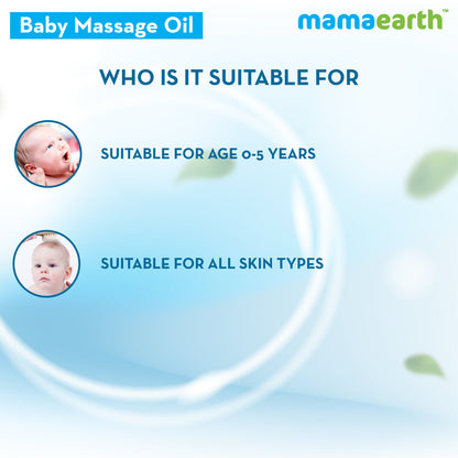 Soothing Massage Oil is Suitable for All skin types of Baby