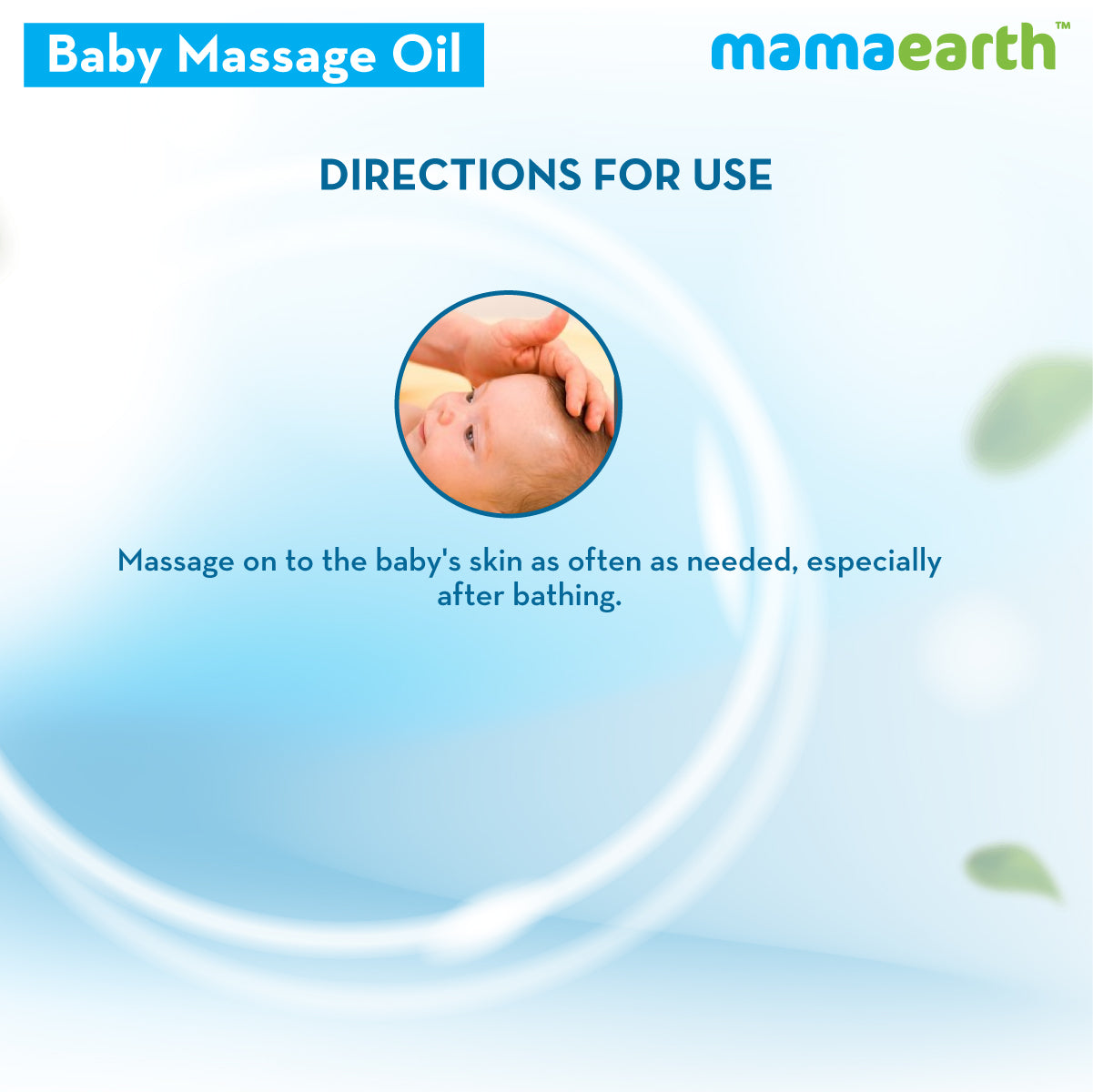 How to use Soothing Massage Oil by Mamaearth