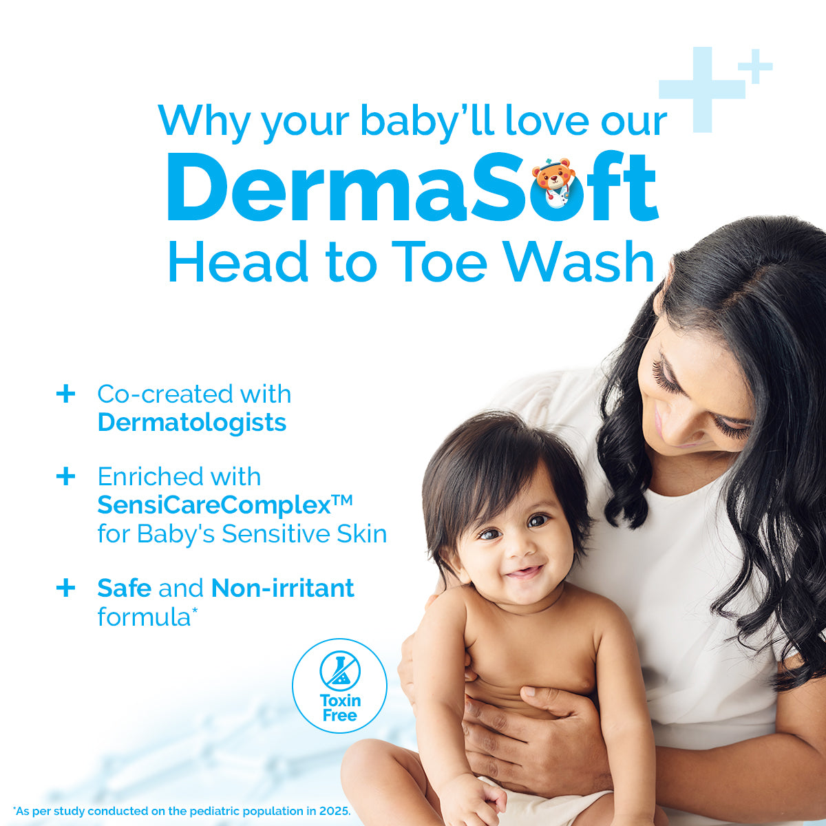 Baby Dermasoft Head To Toe Wash