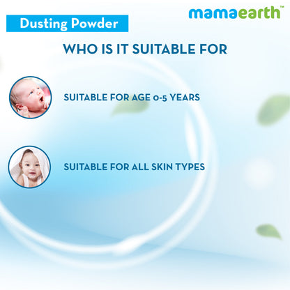 Mamaearth Dusting Powder is Suitable for all Types Of Baby Skin