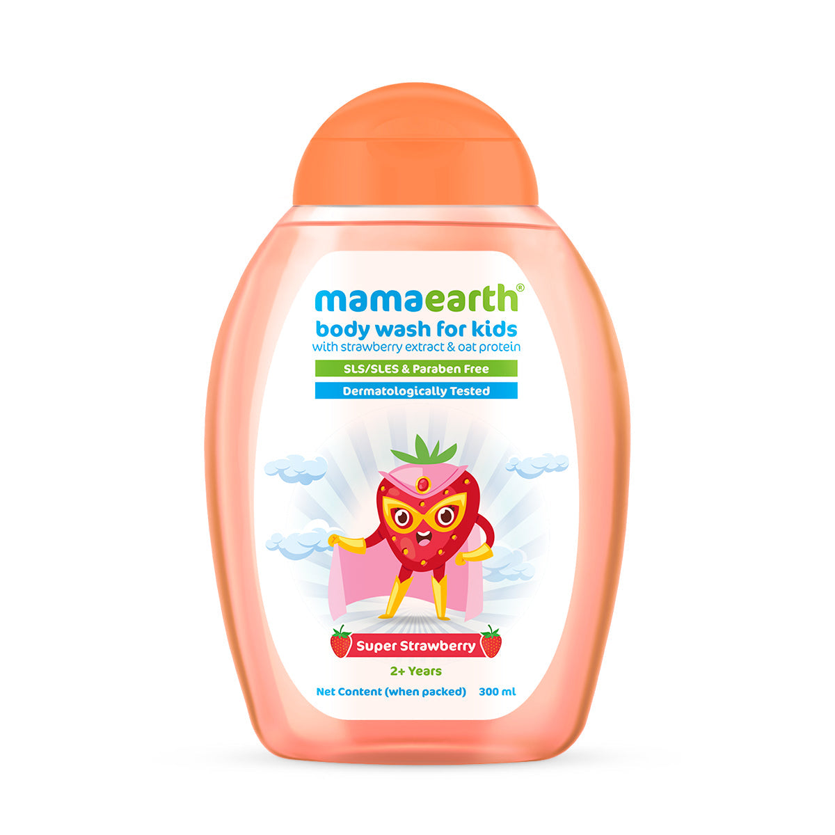 Mamaearth Super Strawberry Body Wash For Kids 300 ml
