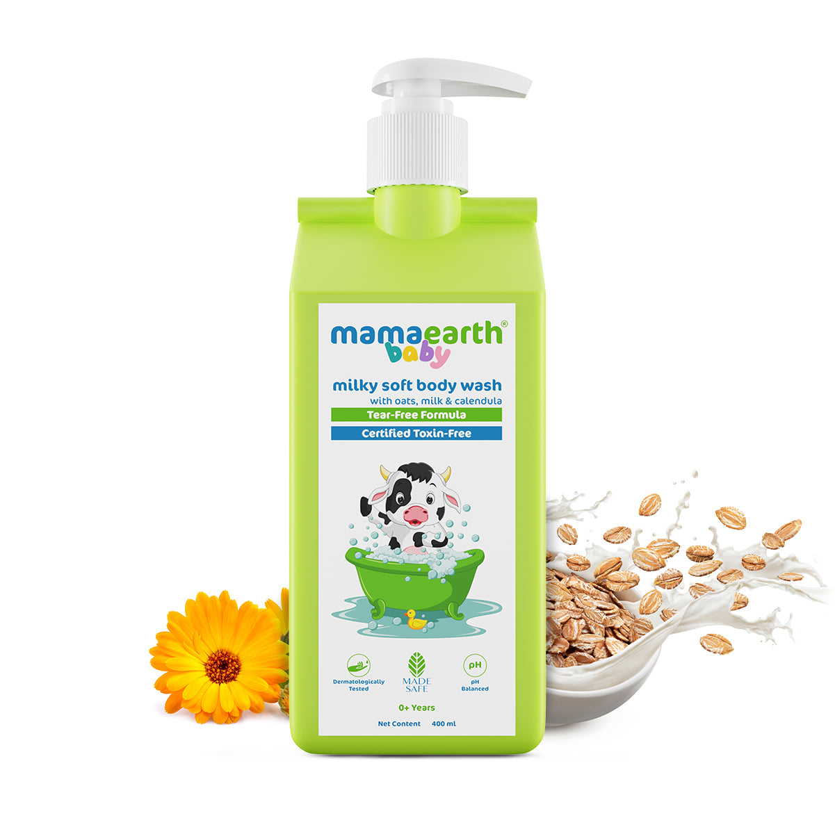 Mamaearth Milky Soft Body Wash For Babies 400 ml