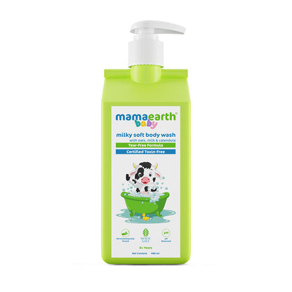 Mamaearth Milky Soft Body Wash For Babies 400 ml