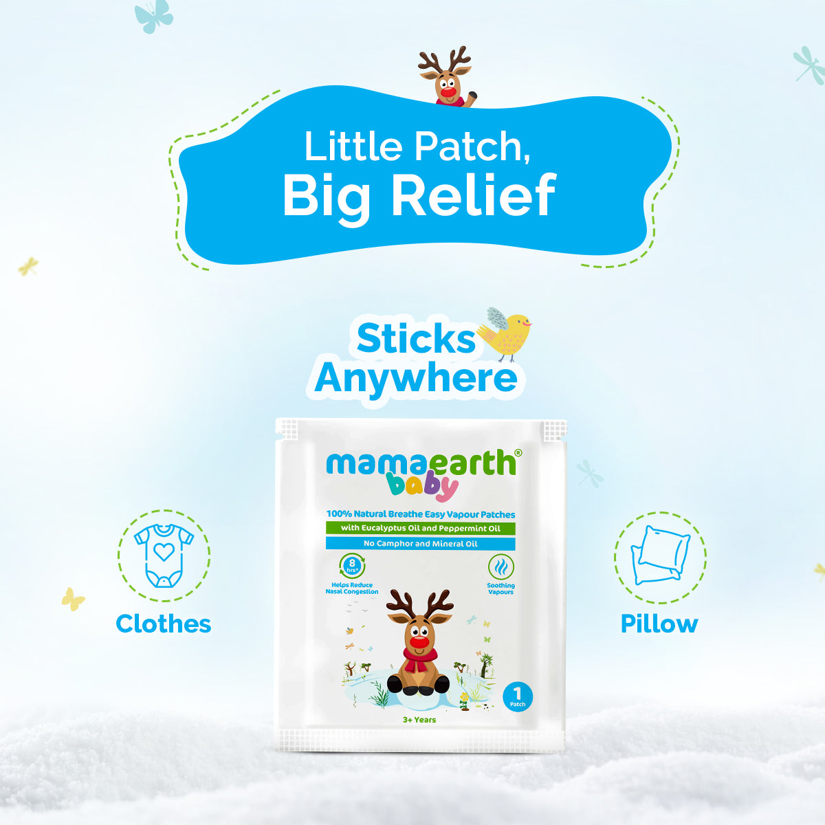 Baby 100% Natural Breathe Easy Vapour Patches