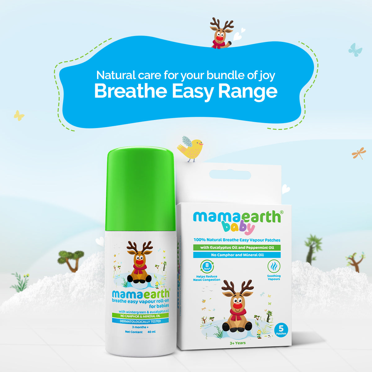 Baby 100% Natural Breathe Easy Vapour Patches