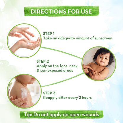 Mamaearth Baby Rich Moisturizing Ultra Light Sunscreen 50 gm