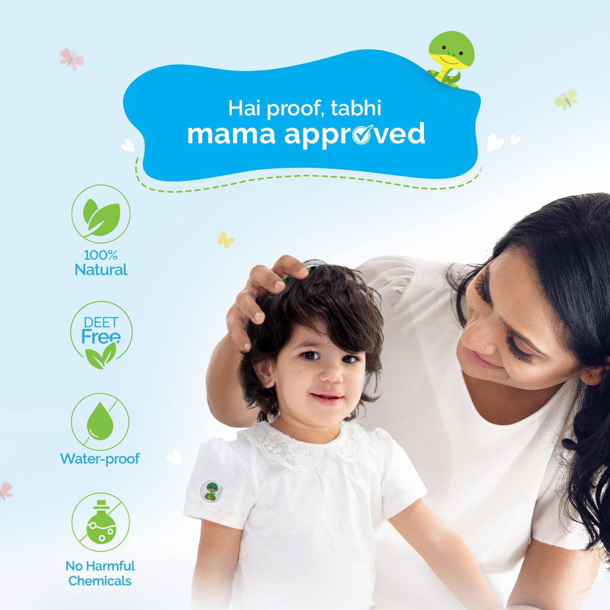 Baby 100% Natural Mosquito Repellent Patches