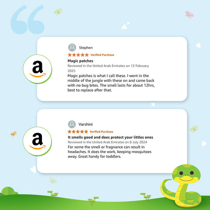 Baby 100% Natural Mosquito Repellent Patches