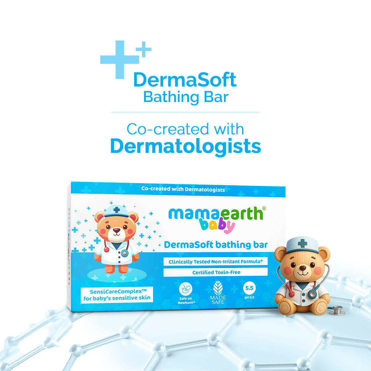 Baby Dermasoft Bathing Bar