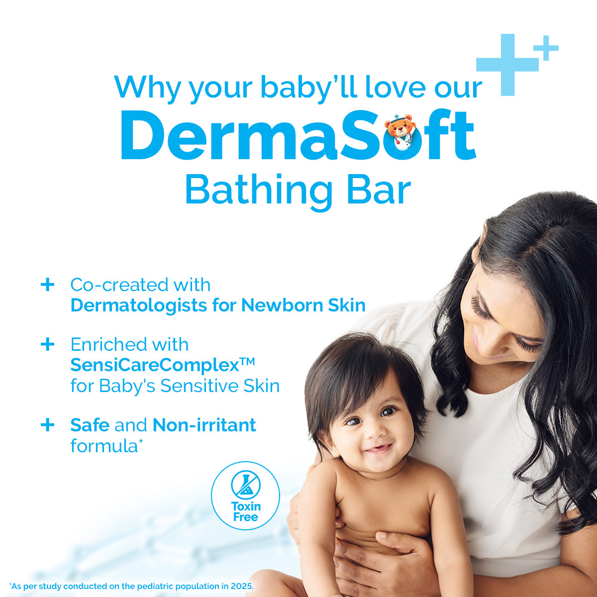 Baby Dermasoft Bathing Bar