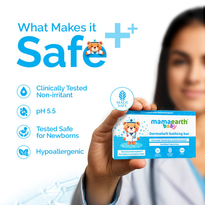 Baby Dermasoft Bathing Bar