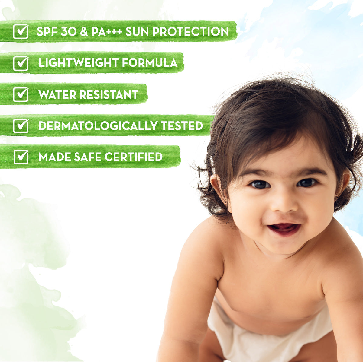 Milky Soft Mineral Based Sunscreen For Babies Spf 30 Pa