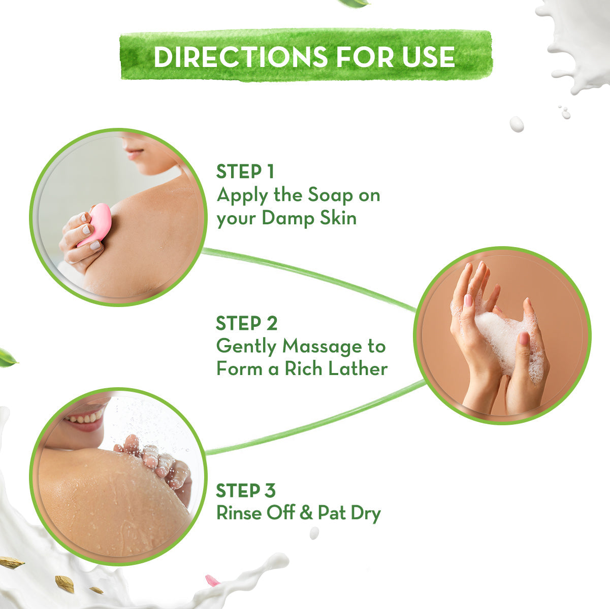 Mamaearth Multani Mitti Moisturizing Lotion Soap Pack of 4 x 4 125 gm