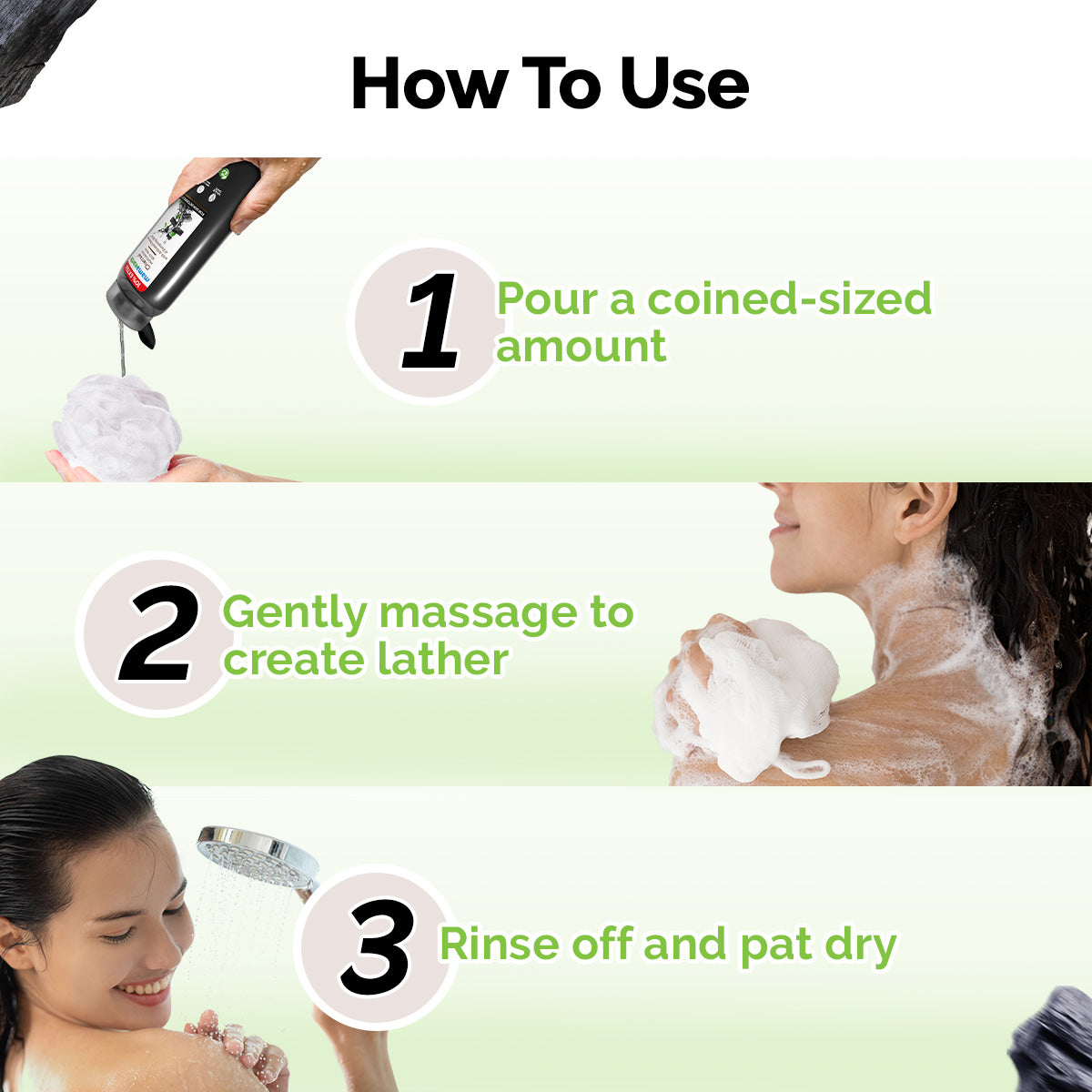 Charcoal Moisturizing Body Wash