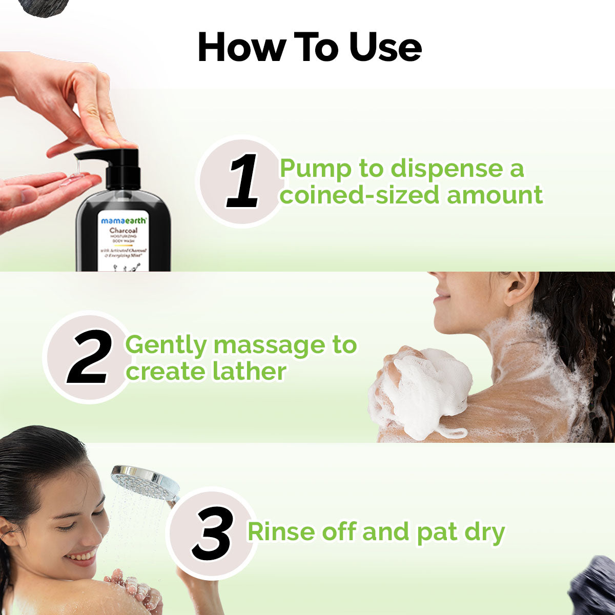 Charcoal Moisturizing Body Wash