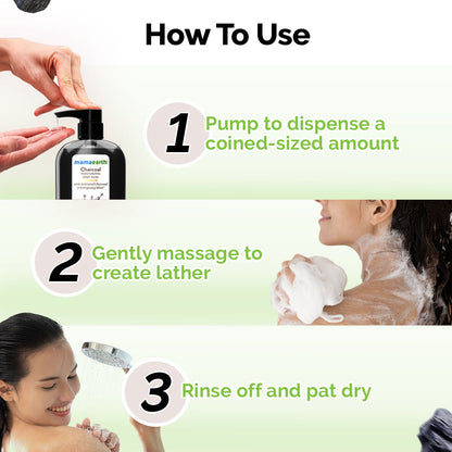 Charcoal Moisturizing Body Wash