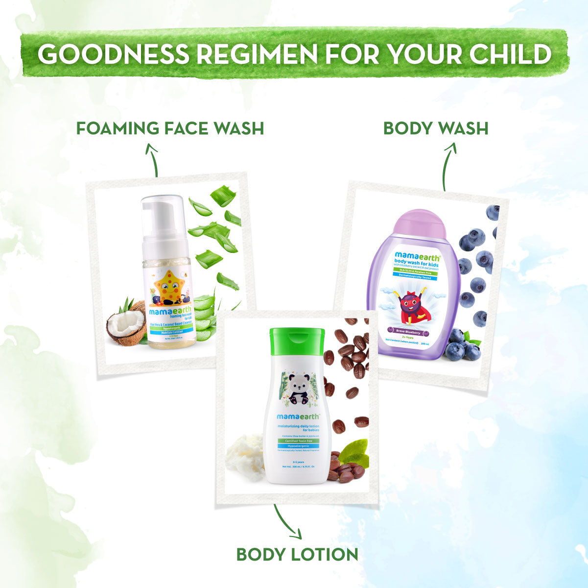 Good Skincare Regimen with Brave Blueberry Body Wash