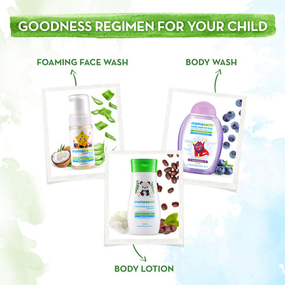 Good Skincare Regimen with Brave Blueberry Body Wash