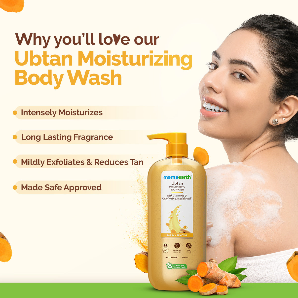 Ubtan Moisturizing Body Wash