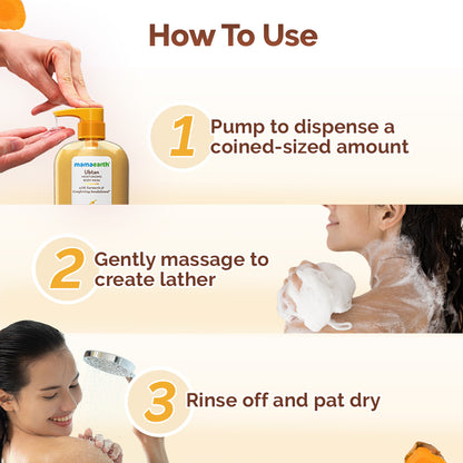 Ubtan Moisturizing Body Wash