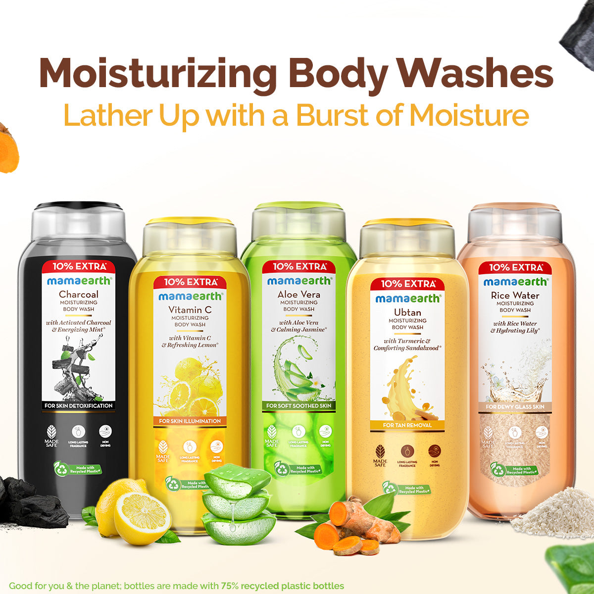 Ubtan Moisturizing Body Wash