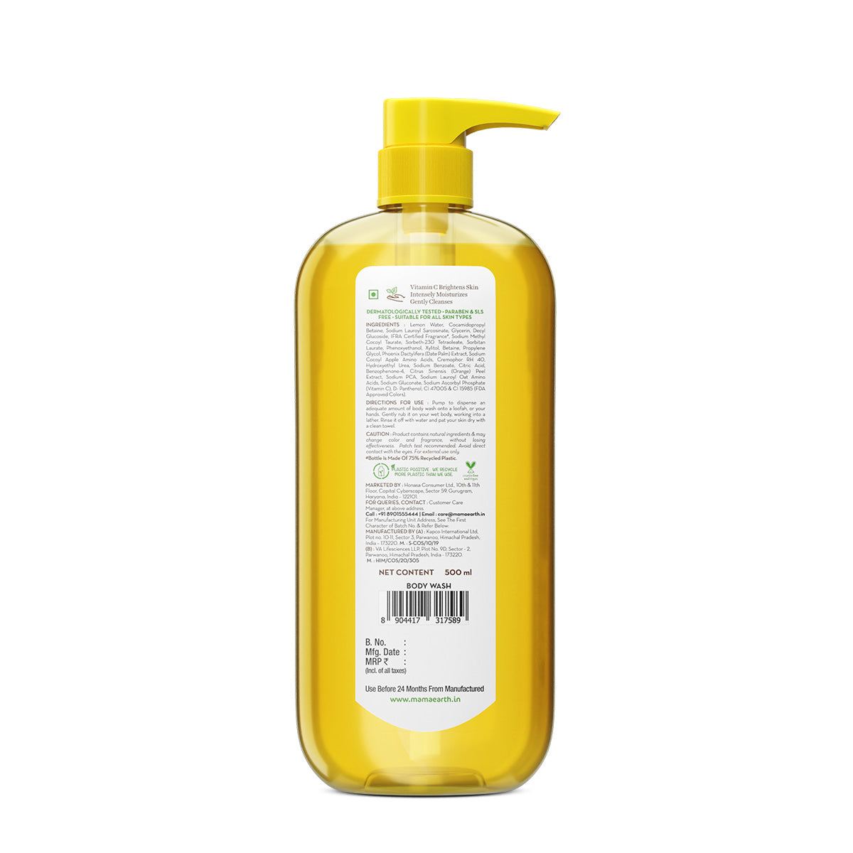 Vitamin C Moisturizing Body Wash