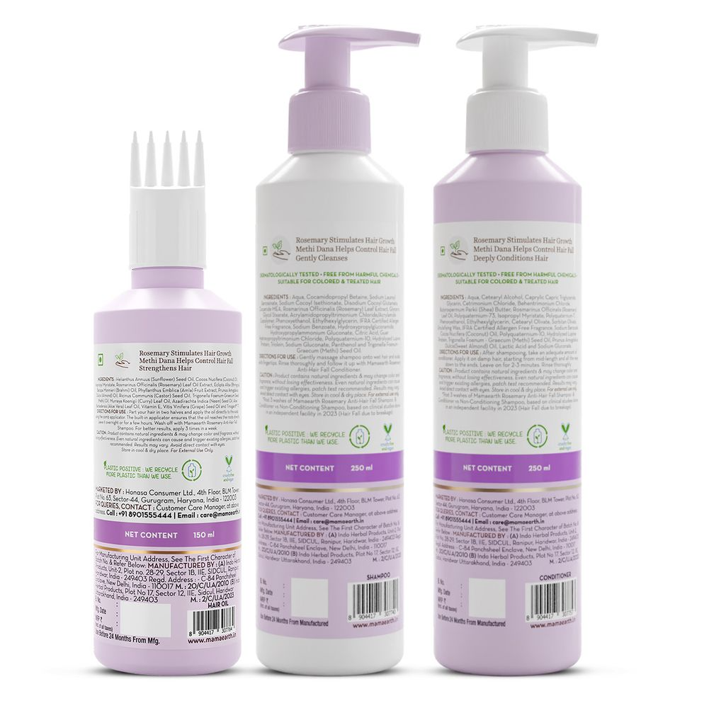 Rosemary Hair Care Kit - 650ml