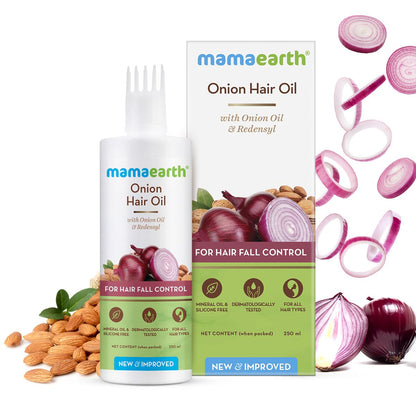 Mamaearth onion oil