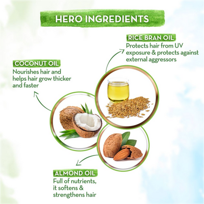 Rice Hair Oil 150 Ml (Pack Of 2)