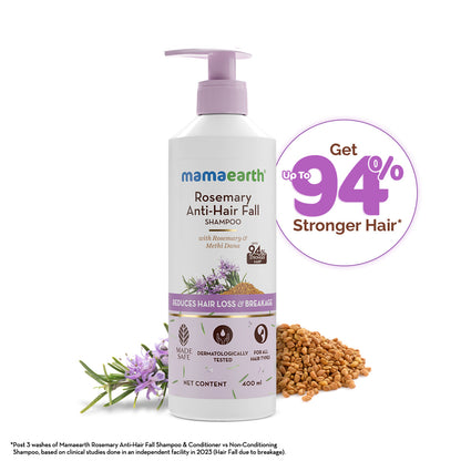Mamaearth Rosemary Anti-Hair Fall Shampoo