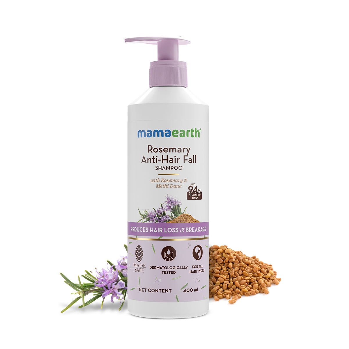 Mamaearth Rosemary Anti-Hair Fall Shampoo