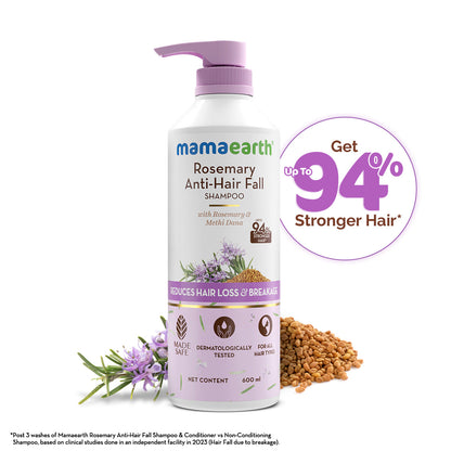 Mamaearth Rosemary Anti-Hair Fall Shampoo