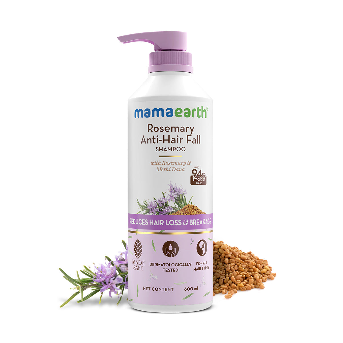 Mamaearth Rosemary Anti-Hair Fall Shampoo